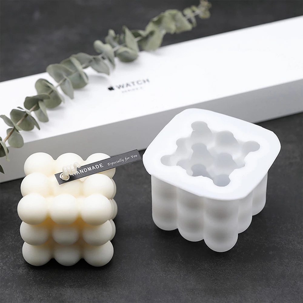 Khuôn Silicon Làm Bánh / Nến 3d Tiện Lợi