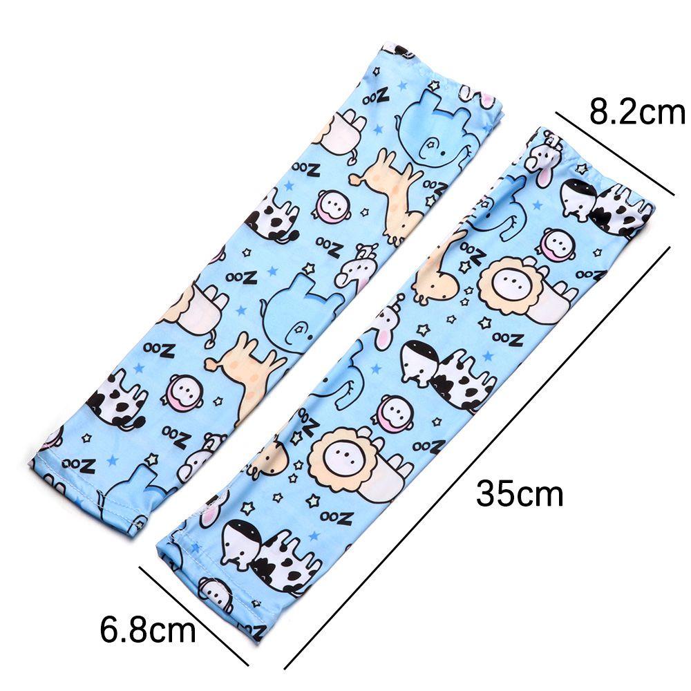 2 Găng Cánh Tay Chống Nắng Tia UV Thời Trang Mùa Hè Cho Bé Sự Bảo Vệ