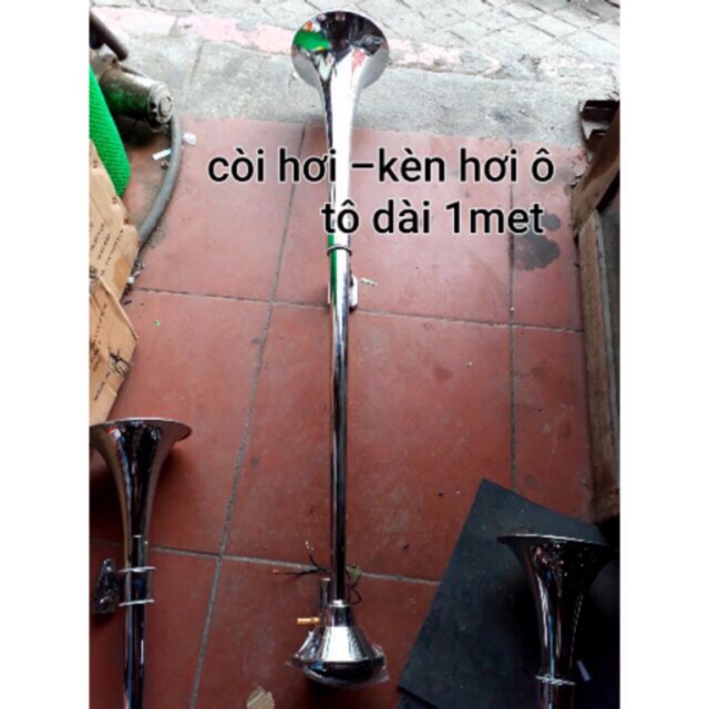 Sản phẩm gia đình làm: còi hơi 1 loa 100cm ( nhại còi )