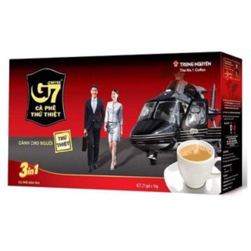 CÀ PHÊ SỮA HÒA TAN G7 3IN1 (21 gói x 16g)