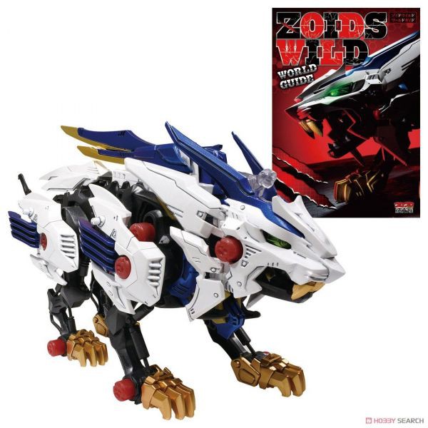 Đồ chơi Thú Vương Đại Chiến Zoids Wild (hãng Takara Tomy) - Wild Liger DX set (Special Edition) hộp xấu - mã ZW15