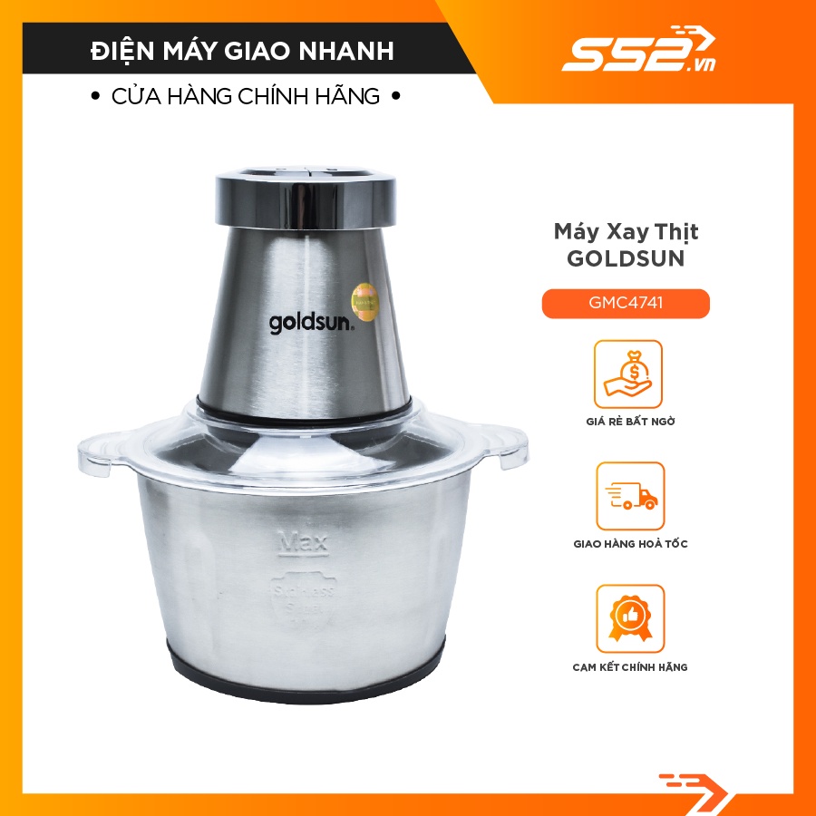 Máy xay thịt Goldsun GMC4741-Bảo Hành Chính hãng