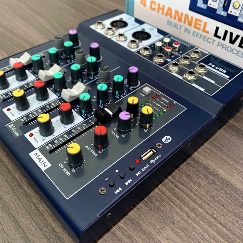 Mixer F4 blutooth bản âm thanh hay nhất của Mixer F4