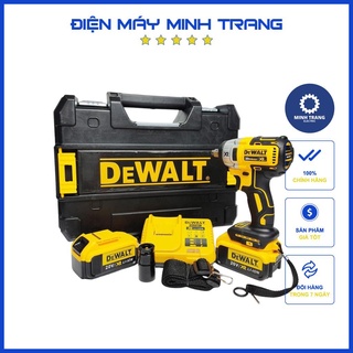 Máy Siết Bulong DEWAT DCF887 20V Không Chổi Than, Máy Khỏe Thời Gian Sử Dụng Pin 3-4 Tiếng Liên tục - Hàng cao cấp