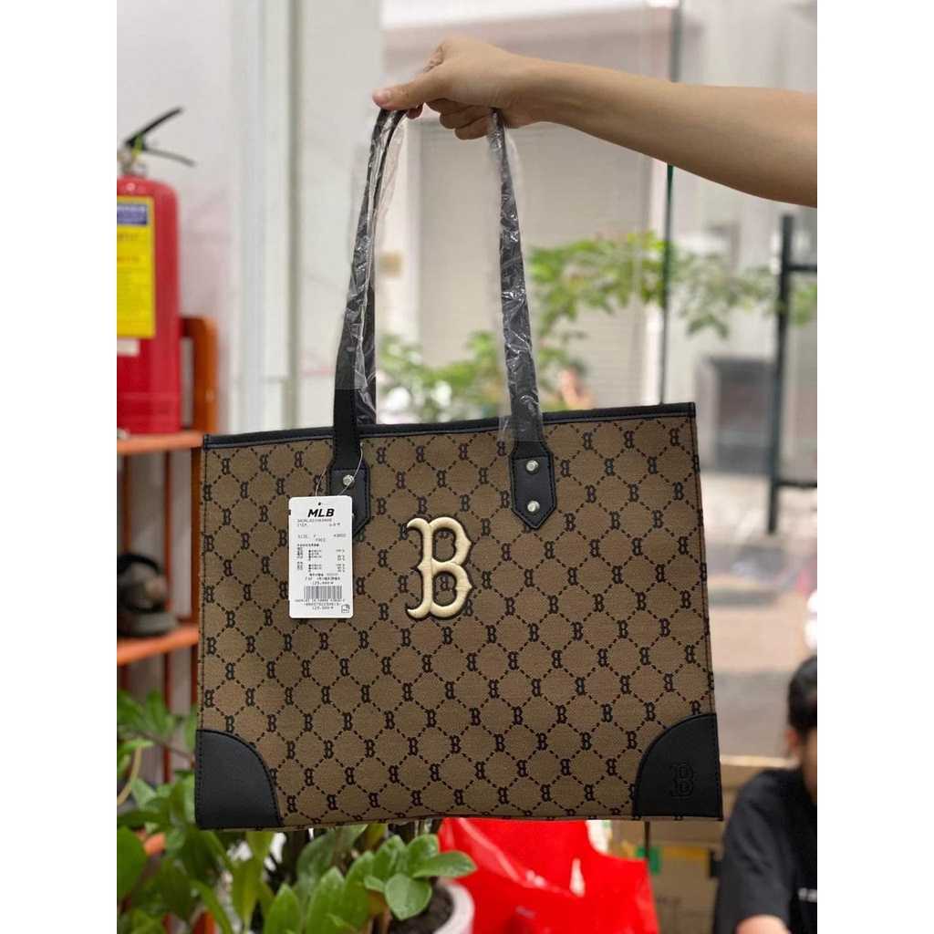 túi tote MLB size đại size 39Cm x 13 cm x 30 cm hàng xuất dư đủ màu