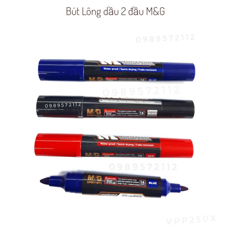 Bút lông dầu 2 đầu M&G 707 .
