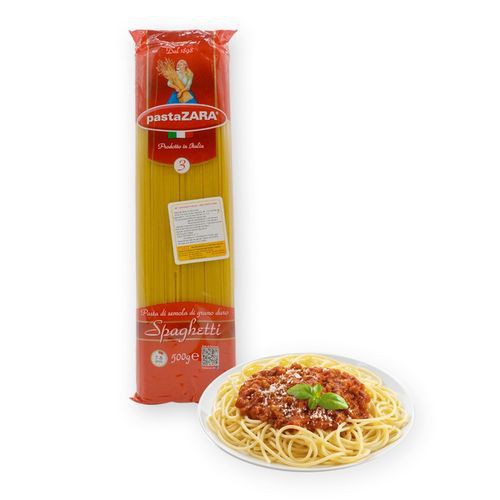 Mỳ Ý sợi vừa Pasta ZARA Spaghetti – gói 500g