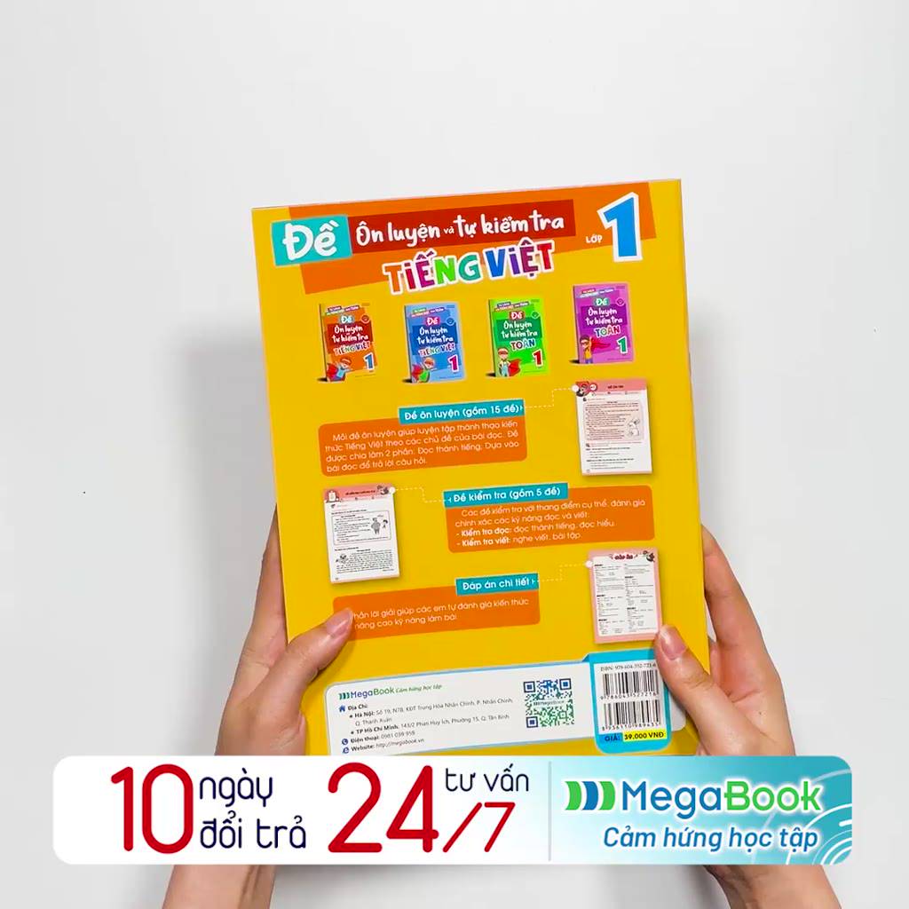 Sách Đề ôn luyện và tự kiểm tra Tiếng Việt lớp 1 tập 2 | BigBuy360 - bigbuy360.vn