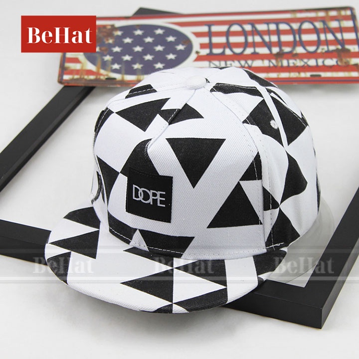[BEST SELLER] Mũ Snapback Đẹp Nam, Hàng Xuất Xịn, Chất Vải Poly Cotton Dày, Form Đứng Thoáng Mát Khi Đội