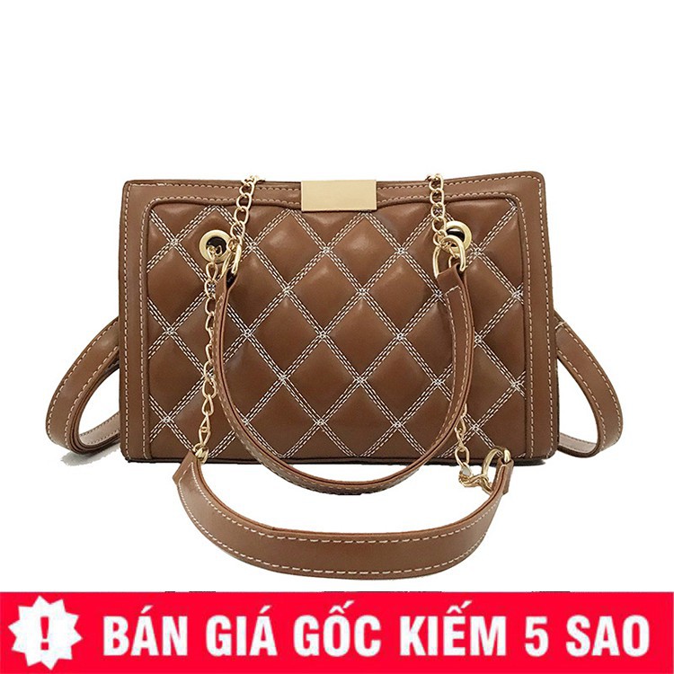 Túi Nữ Đeo Chéo Họa Tiết Viền Nổi Cao Cấp