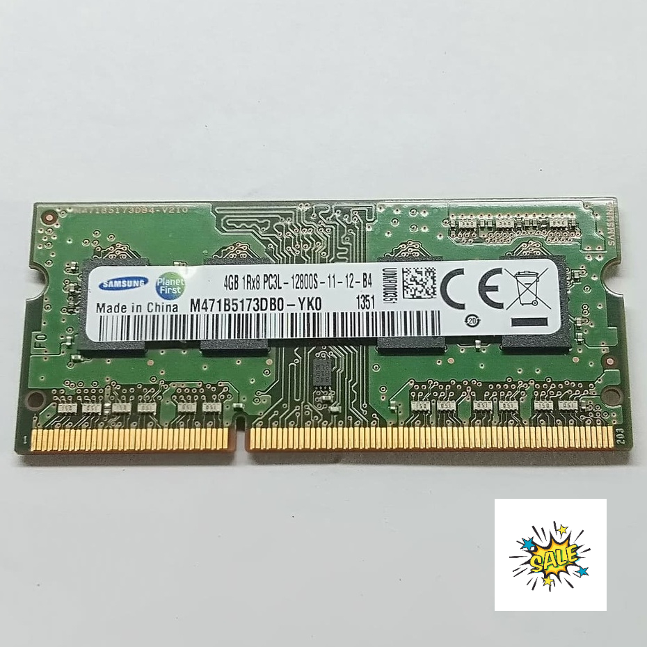 RAM 4GB PC3L DÀNH CHO MÁY TÍNH XÁCH TAY