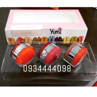 Bộ trang điểm son môi + má hồng Nature Republic