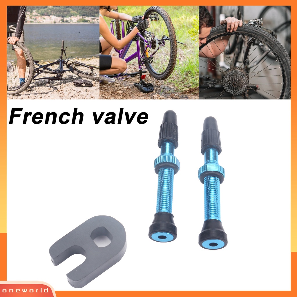 Van Lốp Xe Đạp Không Ruột Hình Chữ A Kèm Cờ Lê