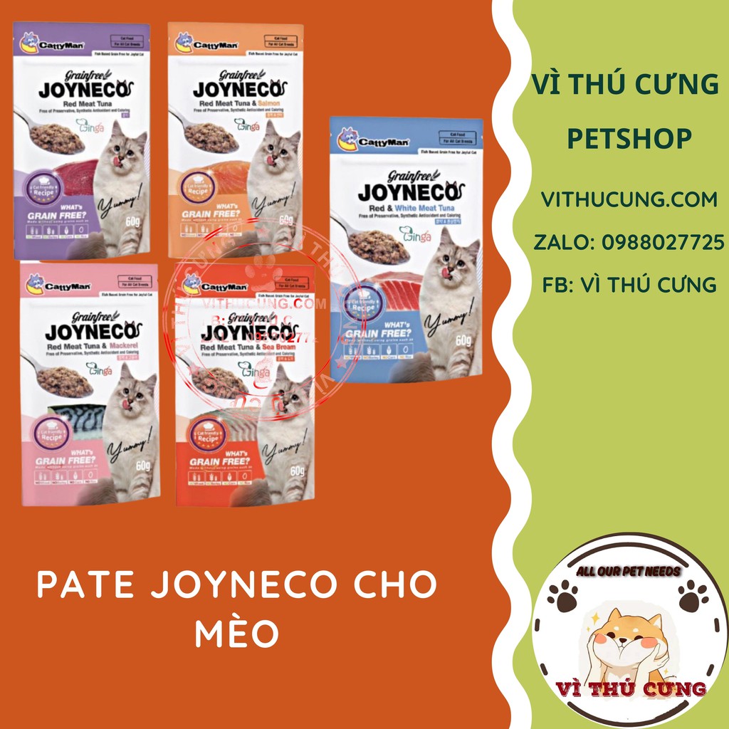 Pate Joyneco catty Man gói 60g