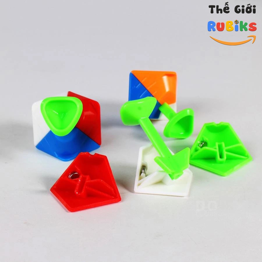 Set Rubik QiYi MS 2x2, 3x3, 4x4, 5x5, Pyraminx Cube Có Nam Châm