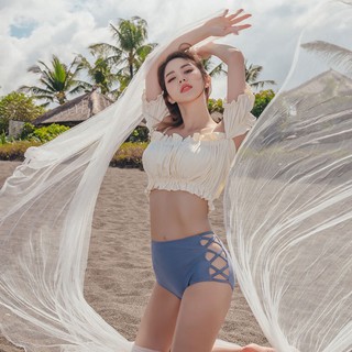 Bikini cạp cao bèo nhún