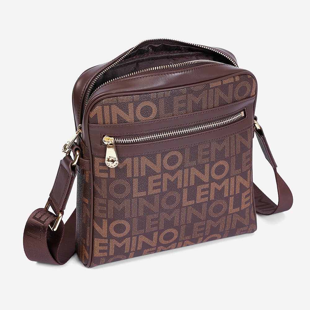 Túi nam LEMINO monogram canvas LE14569
