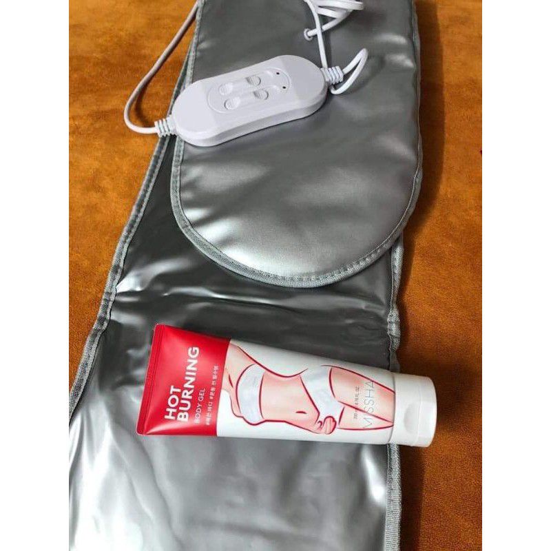 Đai Quấn Nóng, Đai Quấn Giảm Béo Kết Hợp Rung Massage 3 Cấp Độ