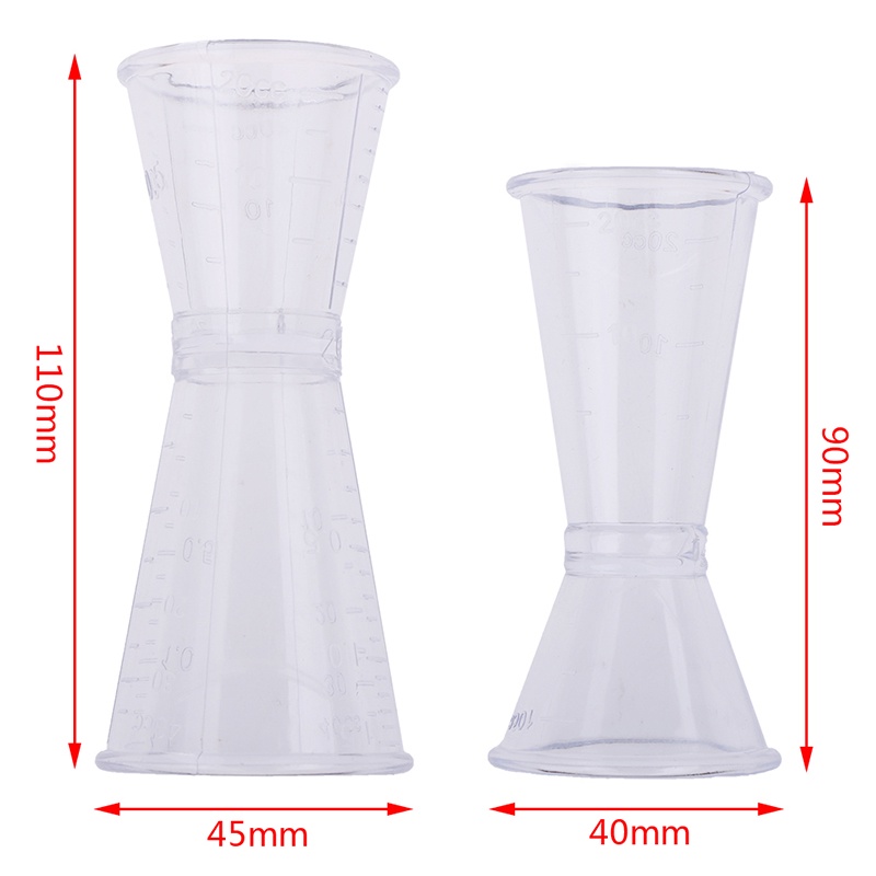 Cốc Đong Cocktail Trong Suốt 3