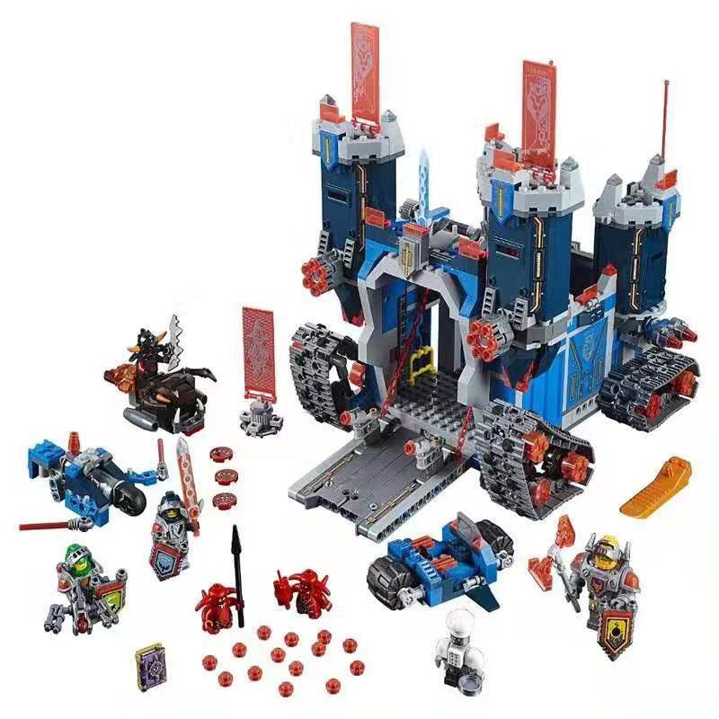 Lắp ghép Mô hình The Fortrex Nexus Knights Lắp Ráp Nexo Knights Lâu Đài Di Động 19048 0317