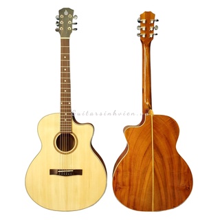Đàn Guitar Acoustic Gỗ Thịt Tập Chơi Giá Rẻ - Tặng Kèm Combo Tập Chơi - Guitar Sinh Viên SV-A2