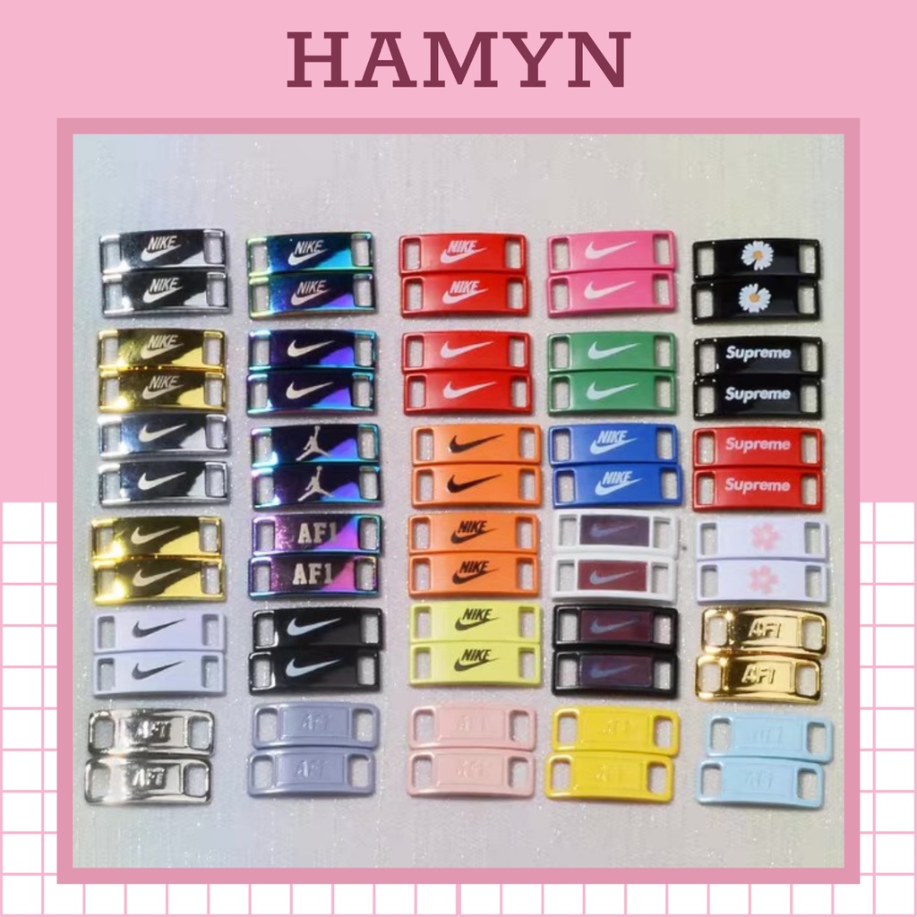 Lacetags NK AF1 phụ kiện custom giày chất liệu không hoen gỉ HAMYN