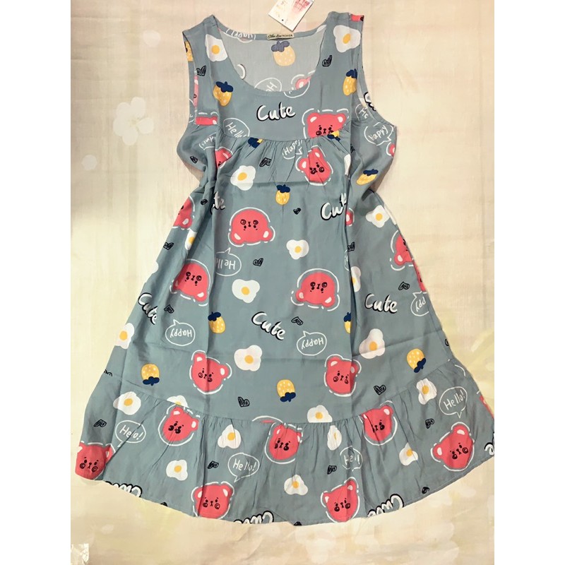 Đầm bầu, váy bầu, vải lanh loại 1 siêu mát siêu nhẹ từ 50-68kg