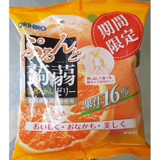 Thạch trái cây Orihiro các vị (gói 120g)