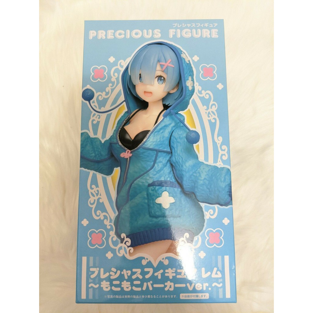 [CHÍNH HÃNG] - Mô Hình Re:Zero - Rem - Precious Figure - Fluffy Parka Ver. (Taito)