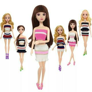 Váy len mặc 2 kiểu cho bb
