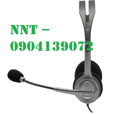 Tai nghe Logitech H111 (1 jack cắm) - Hàng chính hãng cao cấp chung dùng cho laptop