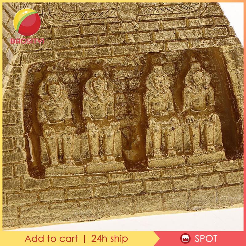 Mô Hình Kim Tự Tháp Ai Cập Bằng Nhựa Resin Trang Trí Bàn Cát Cho Bé [Baosity 1]