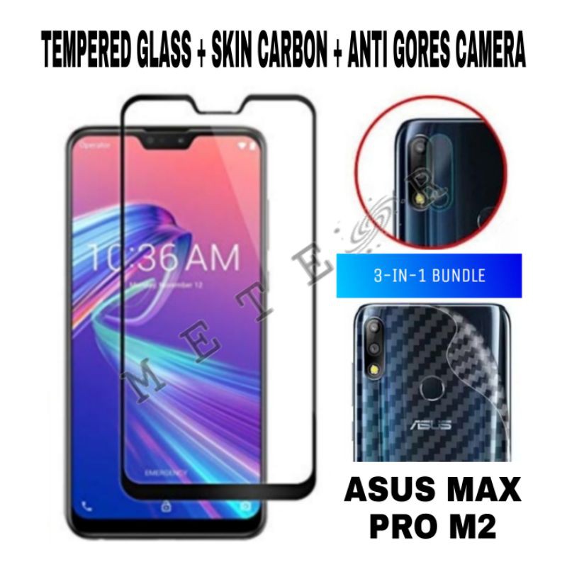 Kính Cường Lực Bảo Vệ Camera 3 Trong 1 Cho Asus Zenfone Max Pro M2