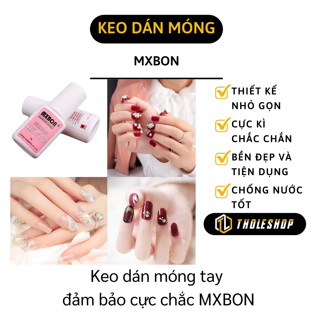 Kéo Dán Móng - Keo Dán Móng Giả MXBON, Đính Đá Điện Thoại, Đính Đá Móng 9057