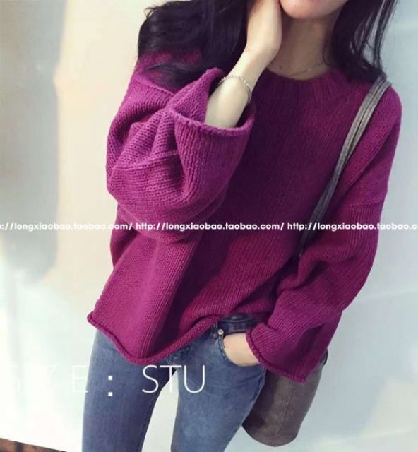 [Có sẵn] Áo len from rộng ulzzang | BigBuy360 - bigbuy360.vn