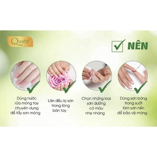 Nước rửa móng tay Quyên 125ml