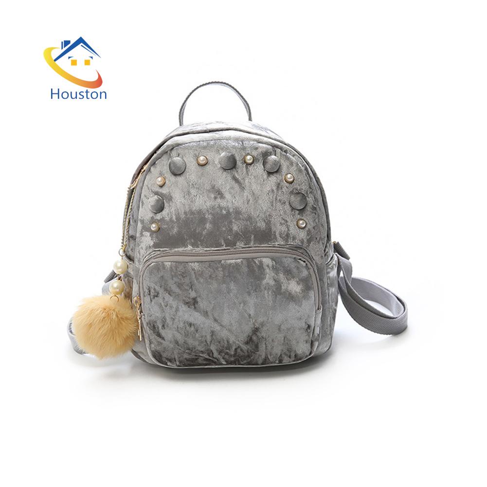 Ba Lô Mini Vải Nhung Thời Trang Hàng Mới Dành Cho Các Bạn Nữ Tuổi Teen [22-vn]