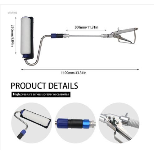 Súng lăn sơn dùng cho máy phun sơn nước