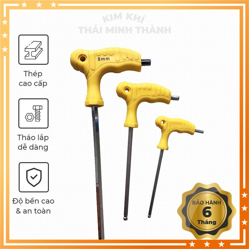 Lục giác chữ T BOGO 2mm đến 8mm - Chất liệu thép cao cấp không gỉ, đa năng và tiện dụng