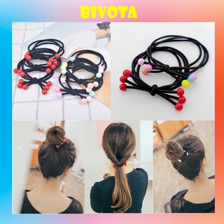 Dây buộc tóc Bivota chun cột tóc hạt charm phong cách hàn Quốc siêu đẹp S29