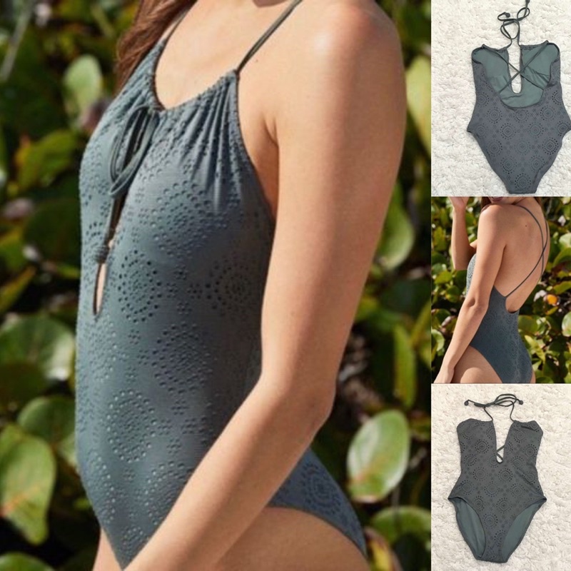 Áo Tắm Đồ Bơi Bikini 1 Mảnh Aerie Xuất Dư XS S M L XL