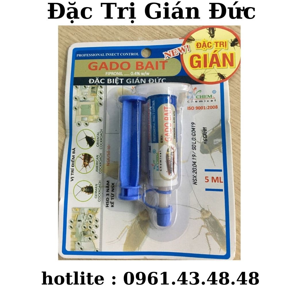 Gel diệt gián tận gốc GADO BAIT ( Hàng Chính Hãng )