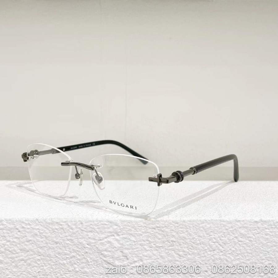 Kính khoan BVL.gari, gọng kính thời trang nam nữ, thay được tròng kính cận, hàng cao cấp, unisex - kinhmatmia