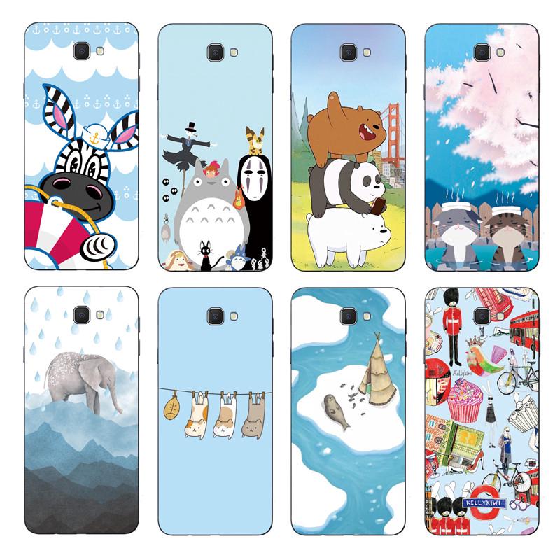 Ốp Điện Thoại TPU Mềm Hình Totoro Dễ Thương Cho Samsung Galaxy J5 prime / J7 prime / ON7 2016