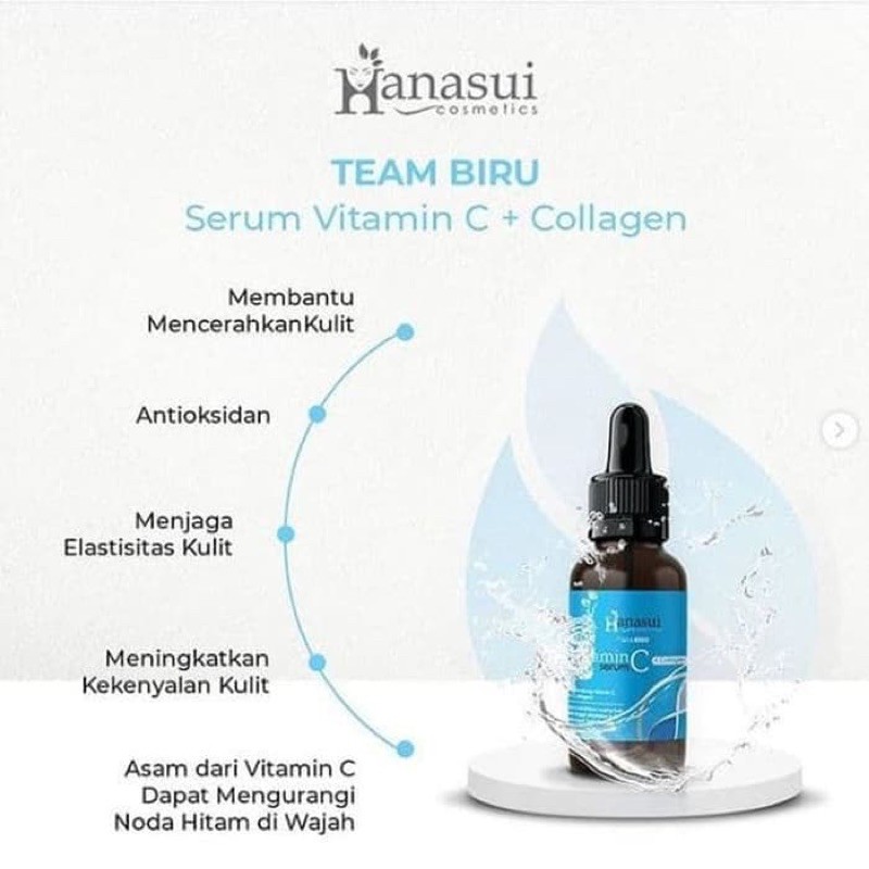 (Hàng Mới Về) Serum Hanasui Bpom Collagen Vàng Làm Trắng Sáng Da Trị Mụn Cho Nam