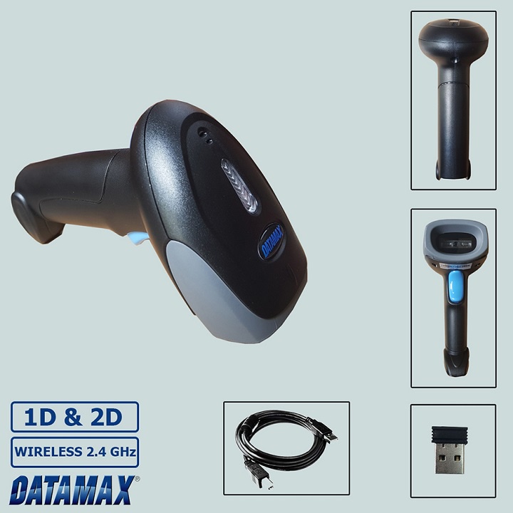 Máy quét mã vạch không dây cầm tay DATAMAX M210 - M400S scan mã Barcode 1D QR 2D dành cho chủ shop và quản lý kho