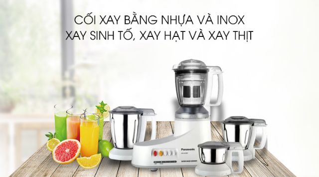 Máy xay sinh tố đa năng panasonic MX-AC400WRA .Hàng new