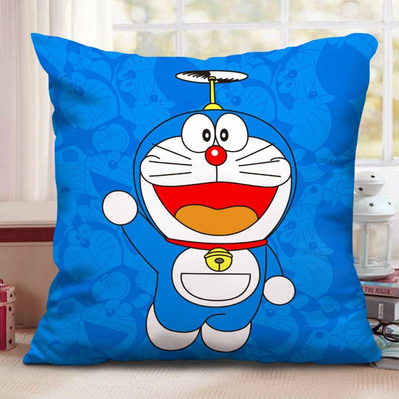 Gối Ôm Dài Hình Mèo Máy Doraemon Đáng Yêu