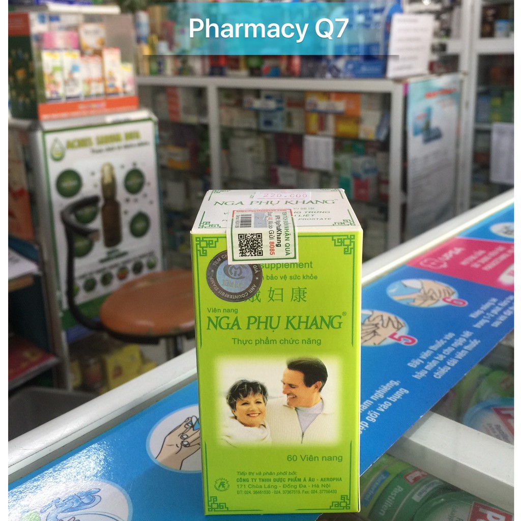 NGA PHỤ KHANG (Thực Phẩm Hỗ Trợ Điều Trị U Nang Buồng Trứng. U Xơ Tiền Liệt Tuyến)