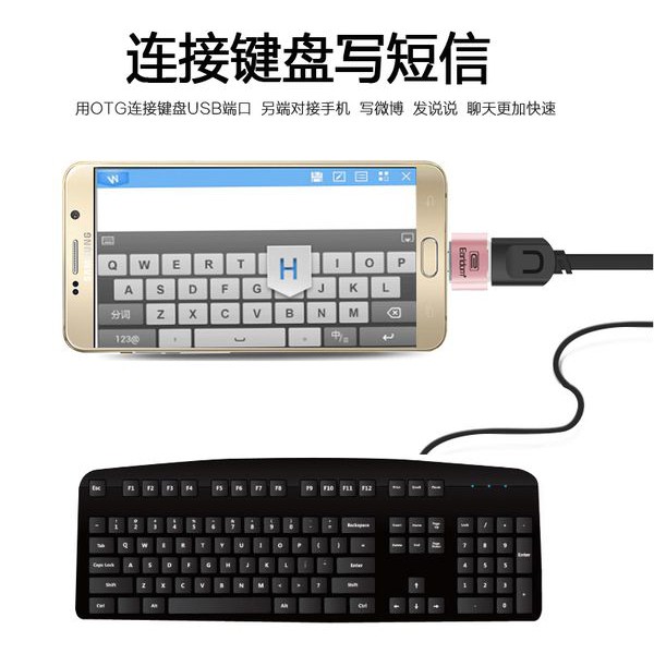 Đầu chuyển OTG Earldom OT01 Chân Micro USB - Beetech